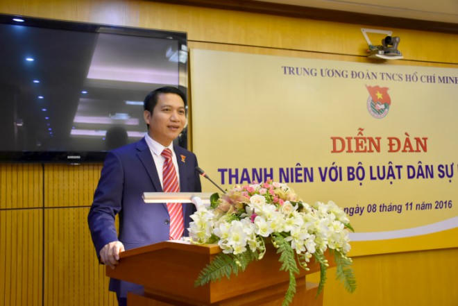 Diễn đàn Thanh niên với Bộ luật Dân sự năm 2015: Một hoạt động thiết thực, ý nghĩa