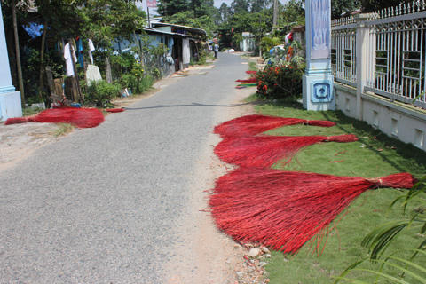 Về thăm làng chiếu Định Yên 