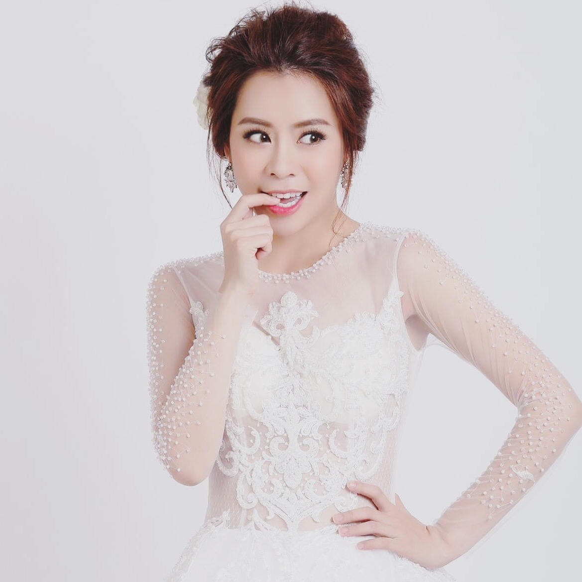 Diễn viên Vũ Ngọc Ánh 'khoe' người đàn ông giữ mình khỏi cám dỗ