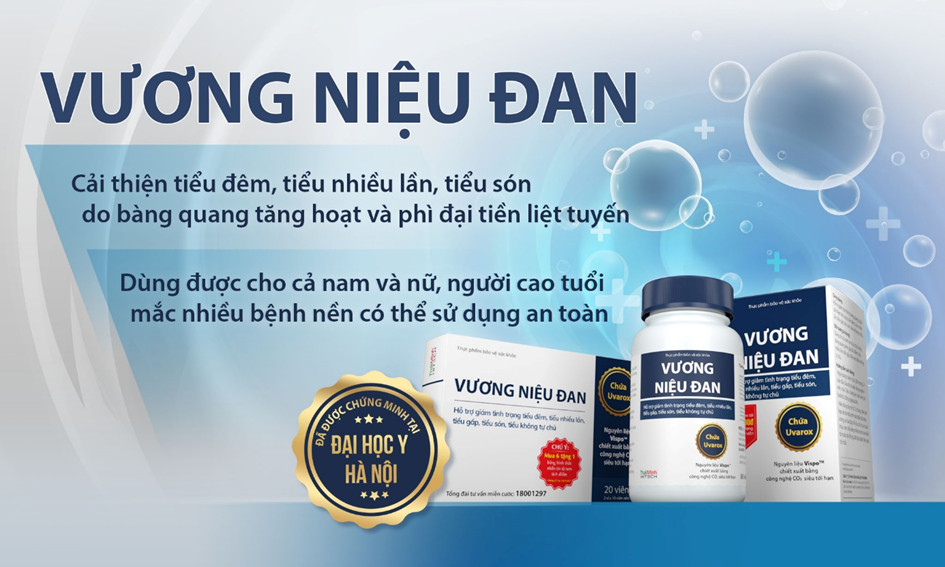 Cách chữa tiểu đêm thế nào, dùng thực phẩm bảo vệ sức khỏe Vương Niệu Đan có tốt không?