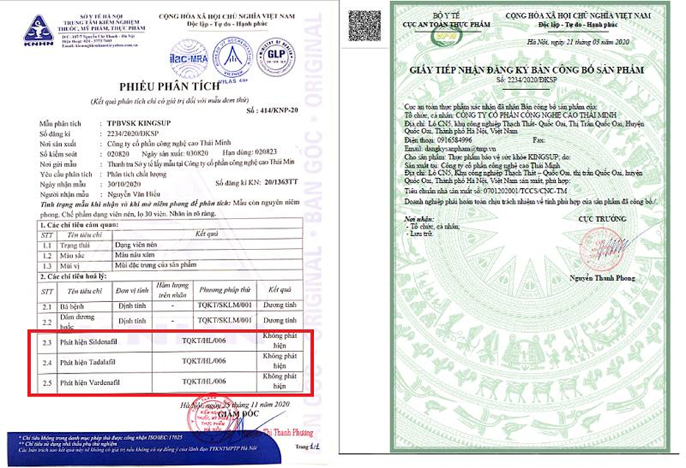 Thực phẩm bảo vệ sức khỏe KingsUp đã có dạng lọ 80 viên