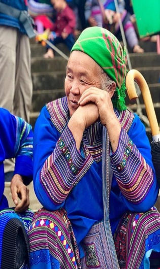 Màu sắc chợ phiên