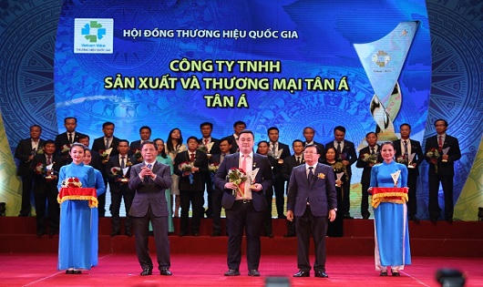 Tân Á Đại Thành là “Thương hiệu Quốc gia” năm 2018