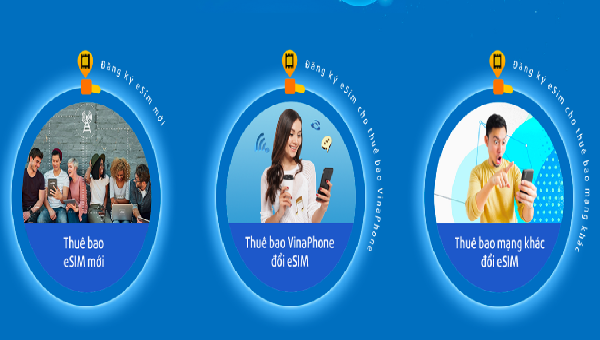 VinaPhone chính thức tiếp nhận đặt trước eSIM online