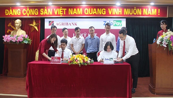12 triệu khách hàng của Agribank có thể liên kế với ZaloPay để nạp, rút tiền