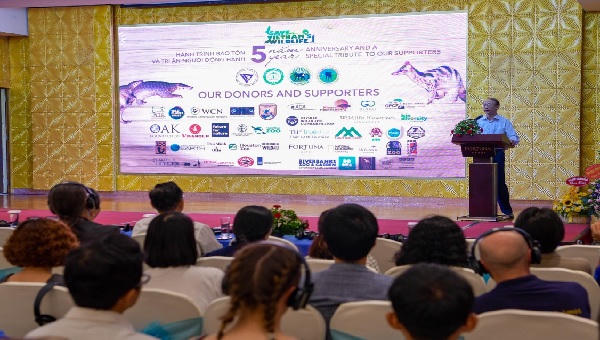 5 năm, Trung tâm Bảo tồn Động vật hoang dã tại Việt Nam cứu hộ 1435 cá thể động vật hoang dã