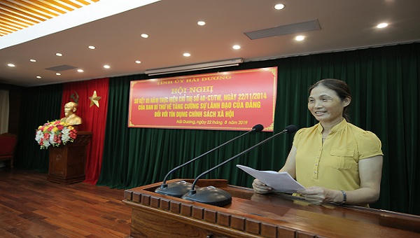 Tín dụng chính sách trở thành một động lực phát triển kinh tế tại Hải Dương