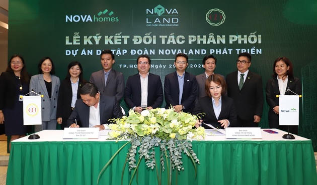 Thêm đại lý phân phối hàng đầu, thêm cơ hội sở hữu những sản phẩm ấn tượng do Novaland phát triển