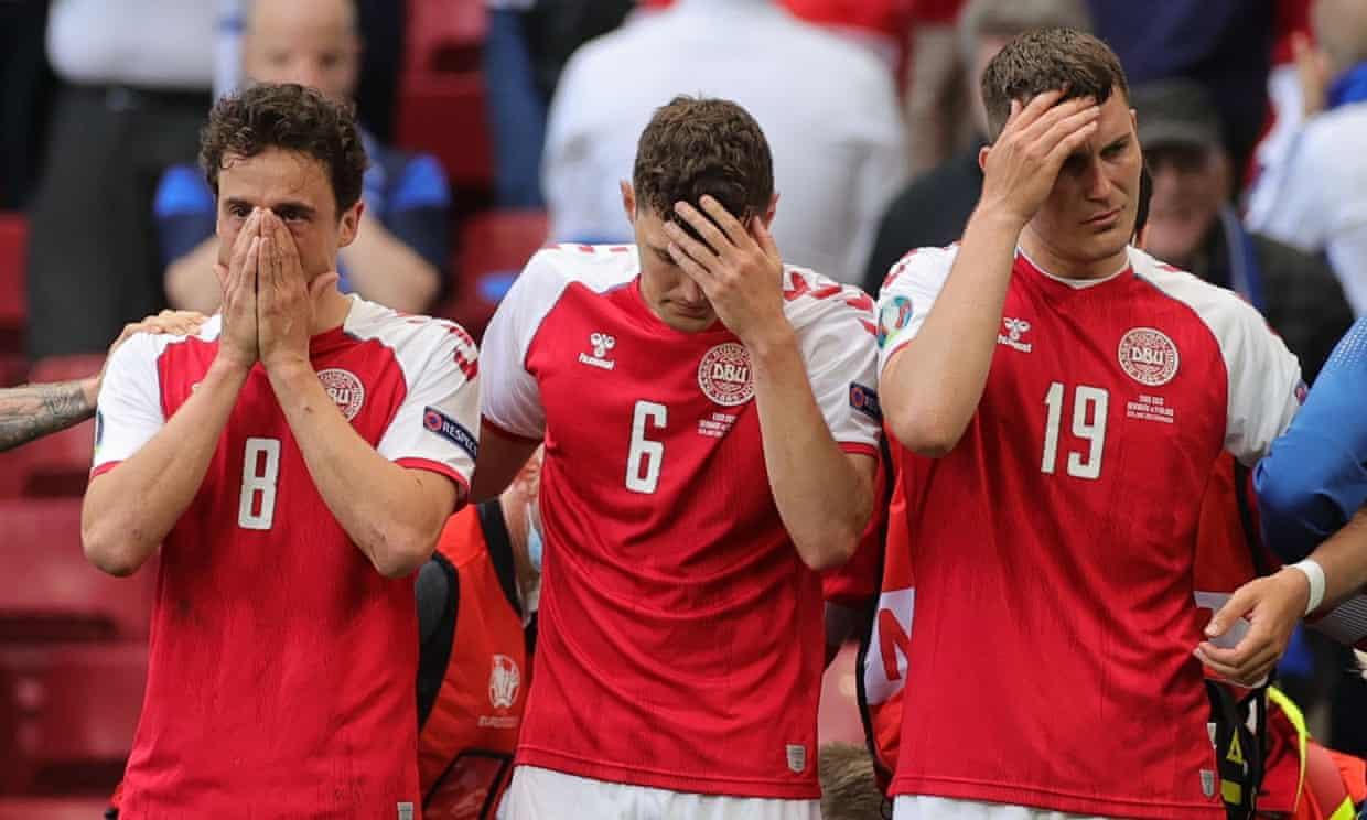 Đang đá, tiền vệ Christian Eriksen bất tỉnh ngay trên sân, trận Đan Mạch - Phần Lan phải tạm hoãn