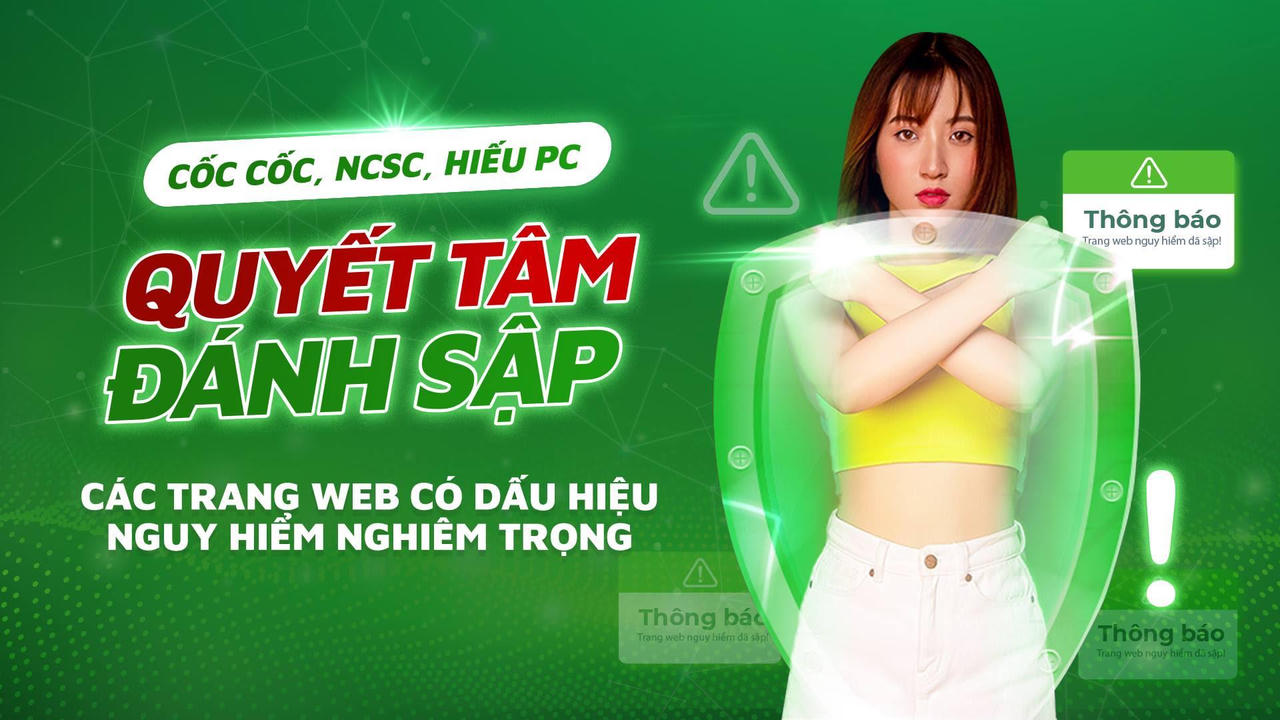 Phát hiện hơn 12.000 website có yếu tố nguy hiểm, lừa đảo