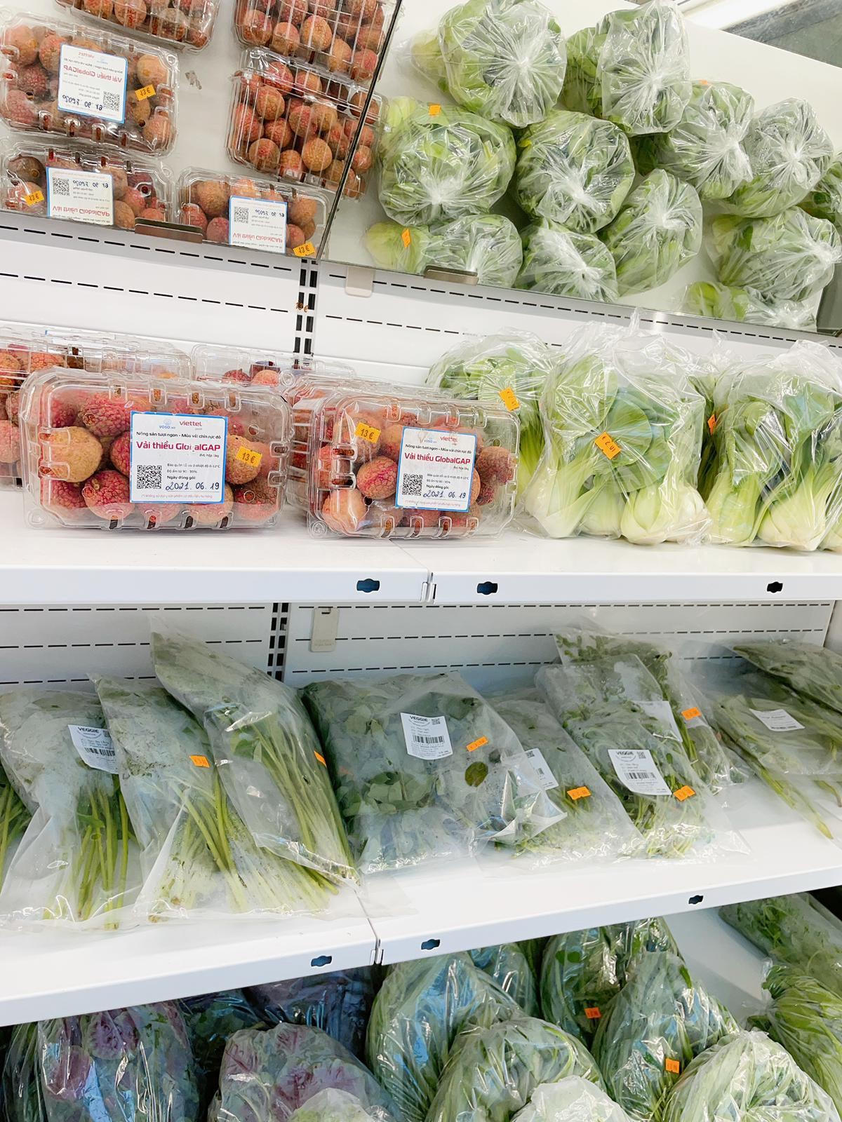 Quả vải xuất ngoại bằng thương mại điện tử xuyên biên giới qua sàn Vỏ Sò