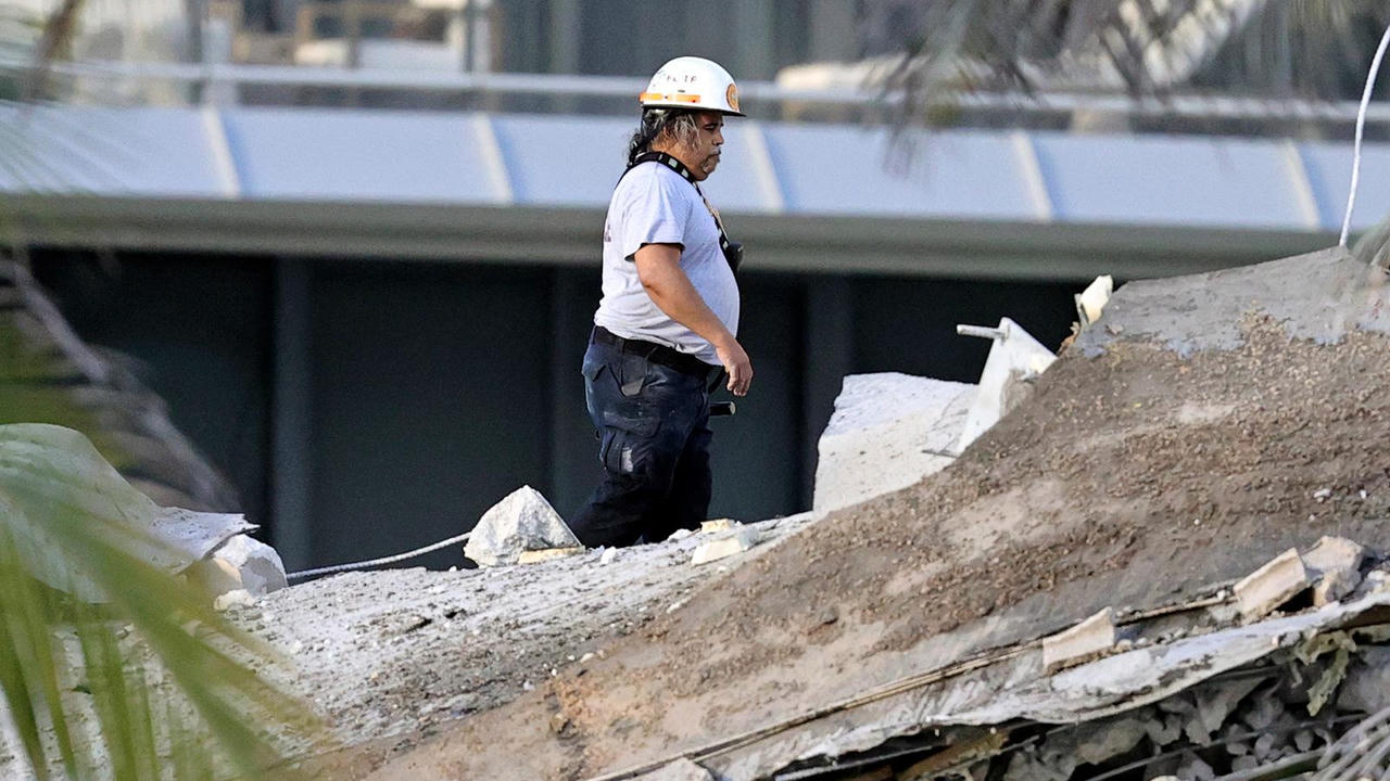 Sập chung cư ở Miami, gần 160 người chết và mất tích