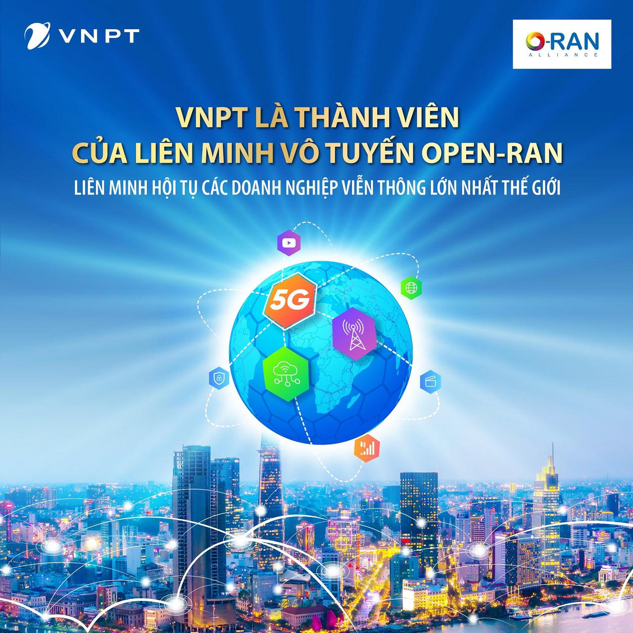 VNPT trở thành thành viên của liên minh Vô tuyến Open-RAN