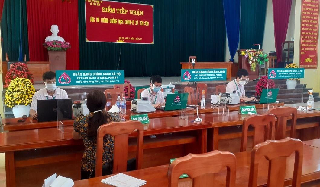 Đưa vốn chính sách về vùng “tâm dịch” Bắc Giang