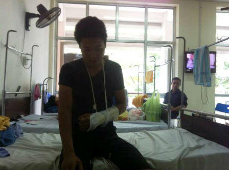 “Đi nhầm đường”, nam thanh niên bị côn đồ đánh trọng thương