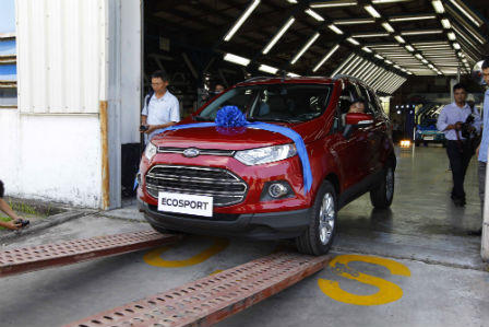 Ford Việt Nam xuất xưởng chiếc EcoSport hoàn toàn mới