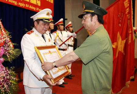  Công an TP Hải Phòng được tặng thưởng Huân chương quân công hạng ba