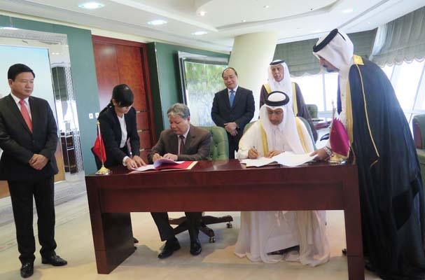 Bộ trưởng Hà Hùng Cường và Bộ trưởng Tư pháp Ca-ta ký Thỏa thuận hợp tác pháp luật và tư pháp