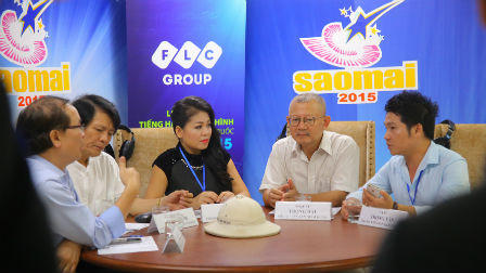 Gay cấn đêm nhạc Dân gian Sao Mai 2015