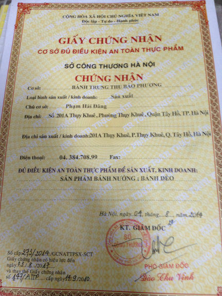 Sự thật quanh vụ bánh trung thu Bảo Phương bị nhắc nhở