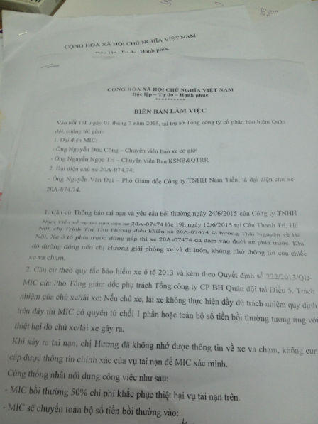 Khách hàng tố bảo hiểm MIC gây khó dễ, thoái thác trách nhiệm?