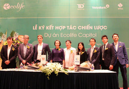 Tổ hợp dự án EcoLife Capitol được thiết kế bởi kiến trúc sư người Pháp