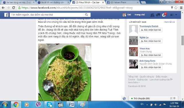 Cho thôi việc nhân viên hắt đồ ăn vào người khách