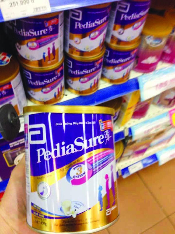 Sữa PediaSure bị vẩn đen, doanh nghiệp khẳng định đạt chất lượng
