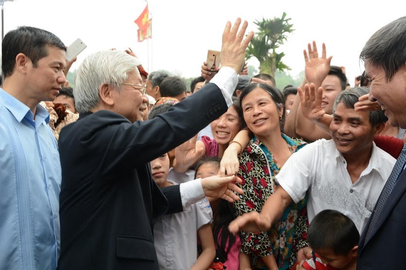  Tổng Bí thư Nguyễn Phú Trọng tham dự Lễ dâng hương ngày Giỗ Tổ năm 2016
