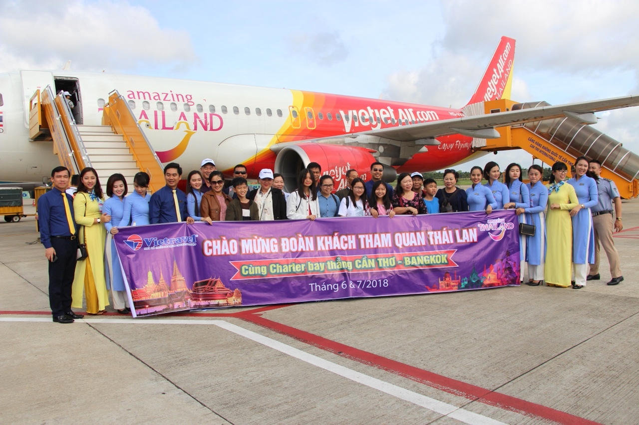 Cần Thơ: Đưa vào hoạt động đường bay Cần Thơ - Bangkok