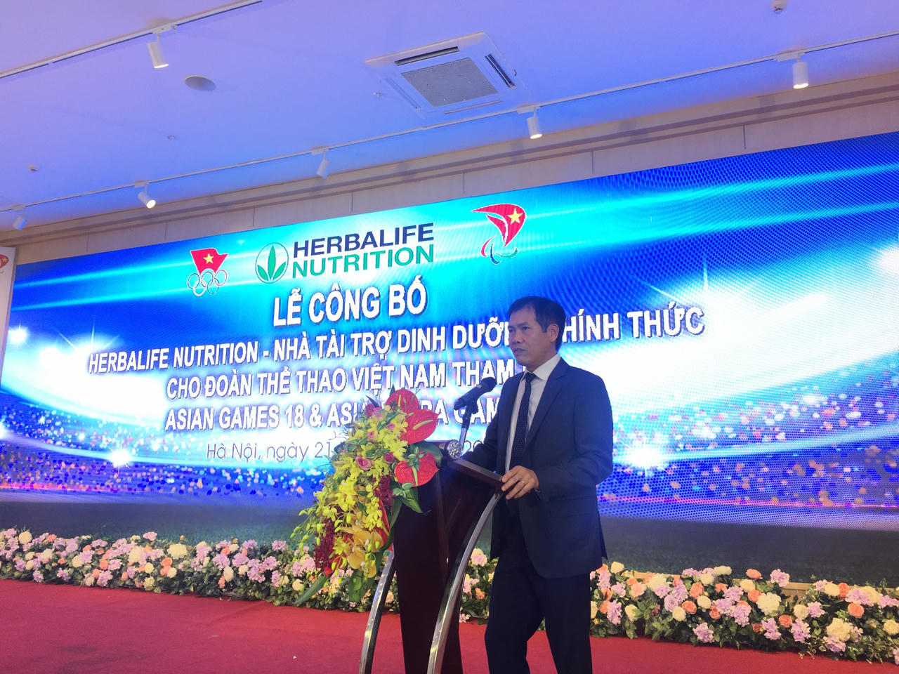 Herbalife Nutrition tài trợ dinh dưỡng chính thức cho Việt Nam tham dự ASIAD và Asian Para Game 2018