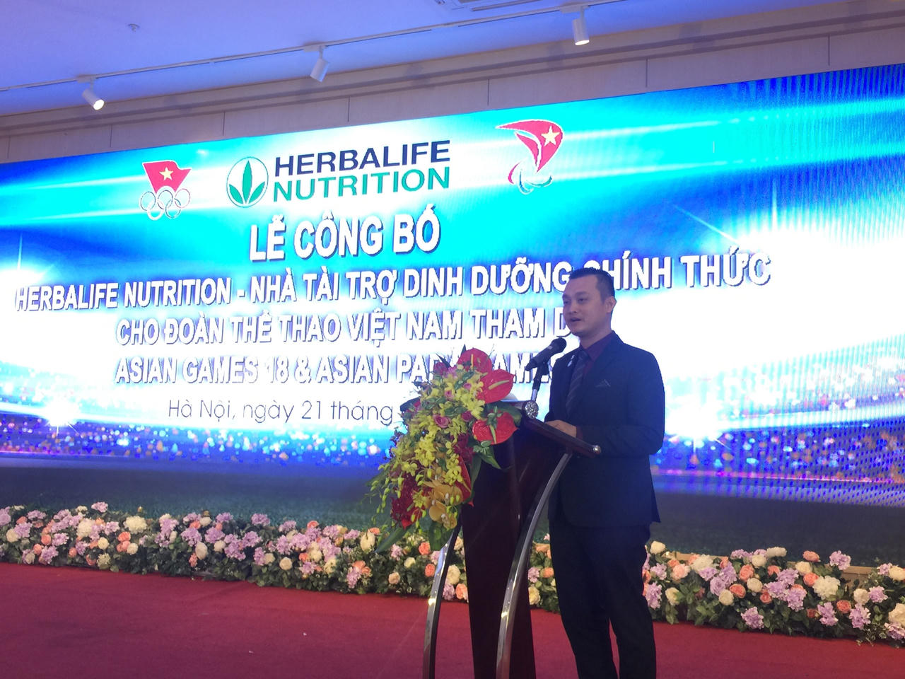 Herbalife Nutrition tài trợ dinh dưỡng chính thức cho Việt Nam tham dự ASIAD và Asian Para Game 2018