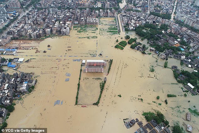 Sau siêu bão Mangkhut, người dân Trung Quốc đổ xô săn lùng 'kho báu'
