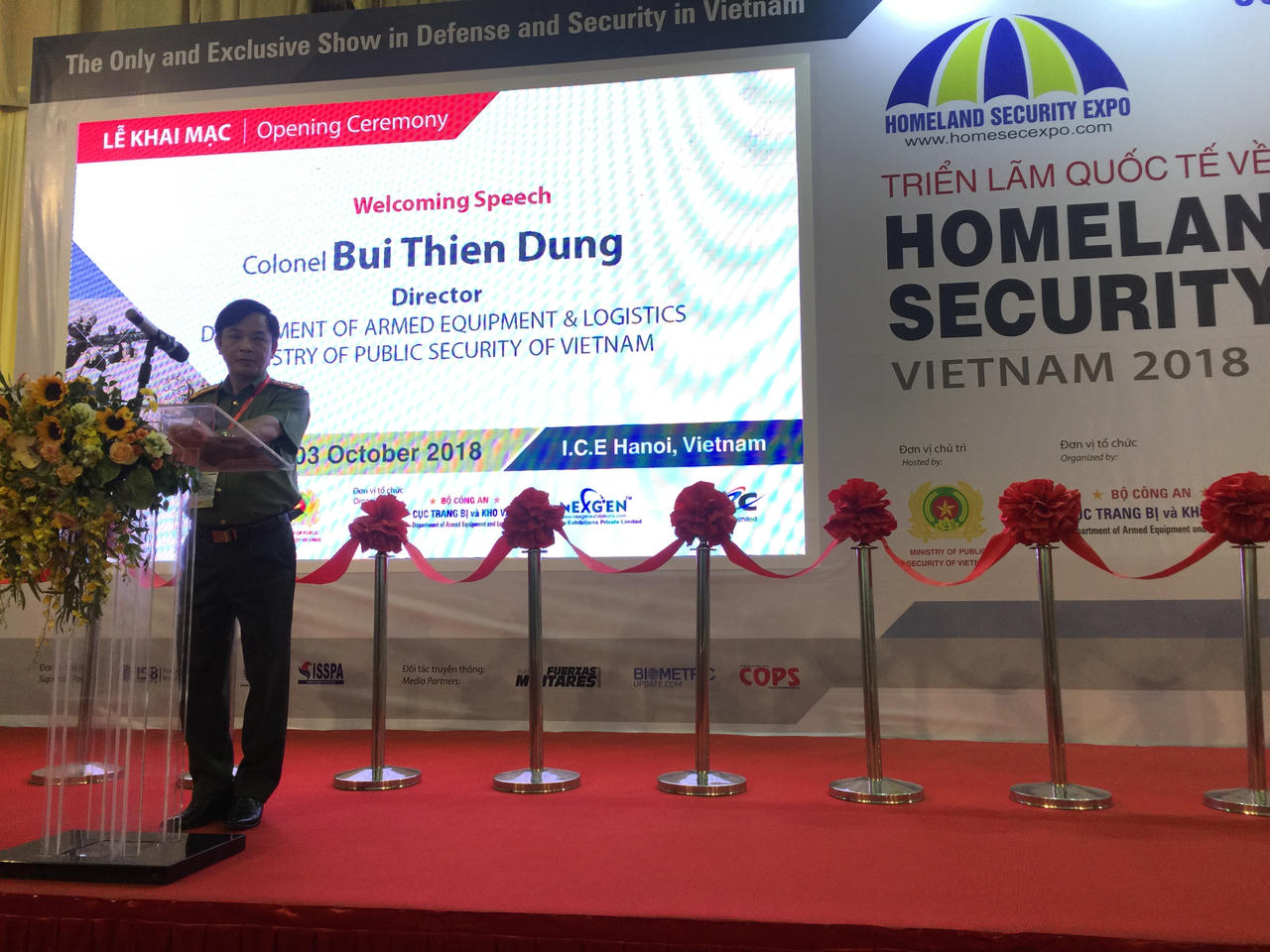 Triển lãm Quốc tế về An ninh 2018: Quy tụ công nghệ tối tân nhất thế giới tại Việt Nam