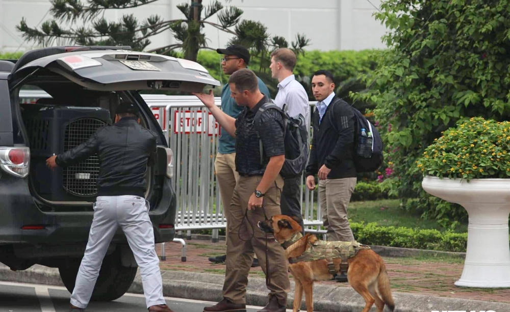 Tổng thống Donald Trump đã tới Việt Nam 