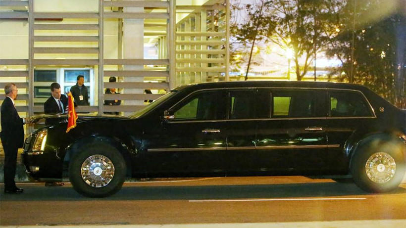 Tổng thống Donald Trump đã tới Việt Nam 