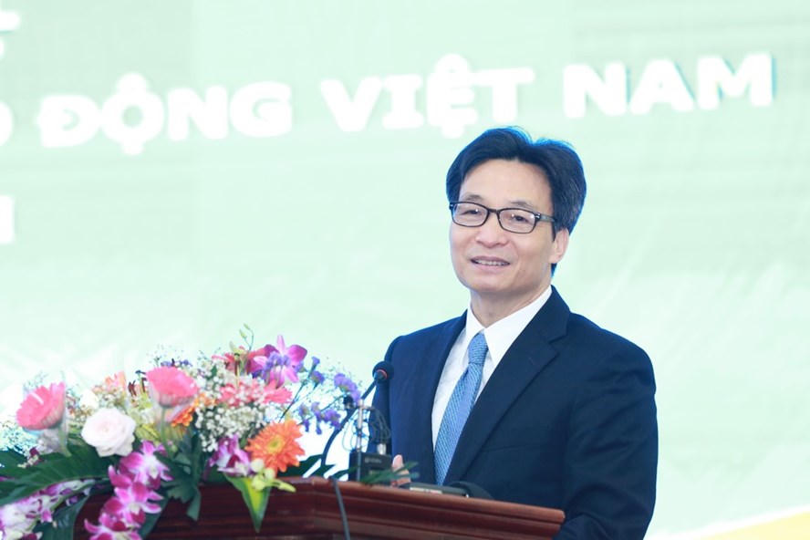 Phó Thủ tướng Vũ Đức Đam: Tổ chức Công đoàn cần đổi mới, đẩy mạnh hội nhập quốc tế