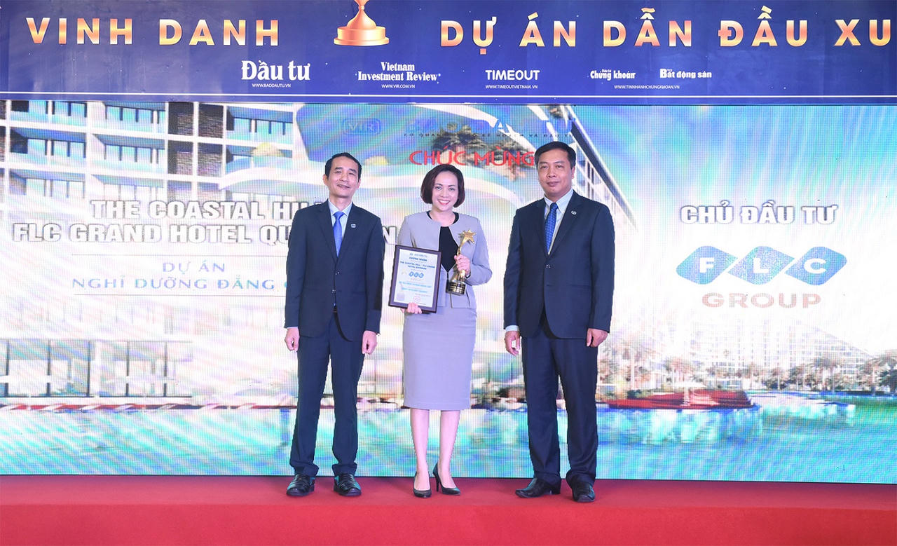 Khách sạn xanh The Coastal Hill – FLC Grand Hotel Quynhon được vinh danh “Dự án nghỉ dưỡng hàng đầu“