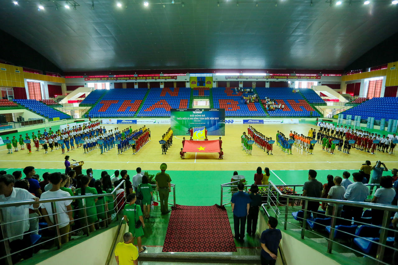 Bamboo Airways Thái Bình chiến thắng vang dội ngay trận ra quân Giải bóng đá Thiếu niên – Nhi đồng toàn quốc