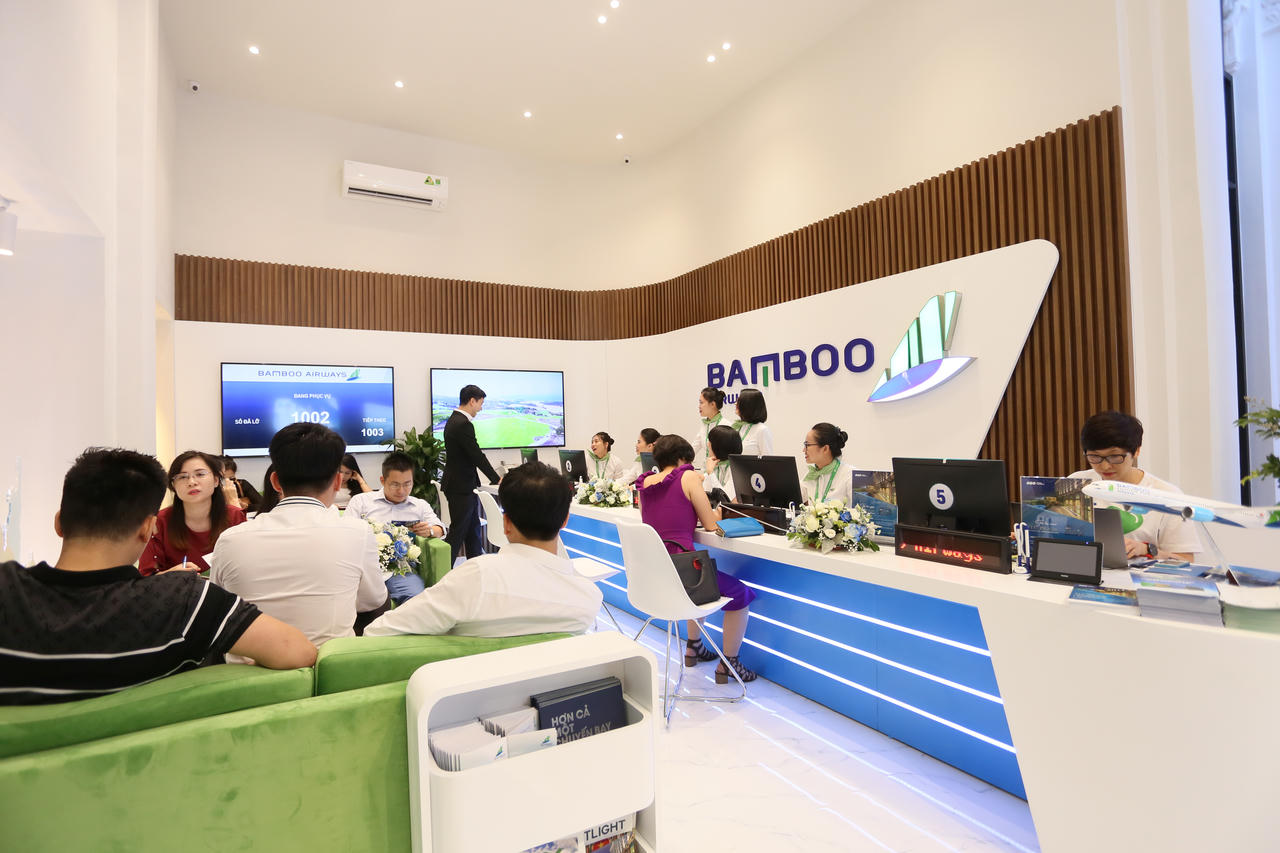 Bamboo Airways chính thức khai trương phòng vé 30 Tràng Tiền