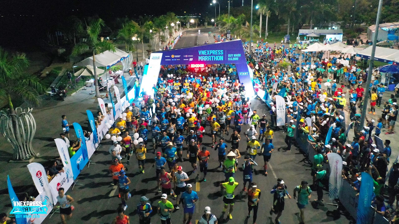 VnExpress Marathon 2019 khuấy động thành phố biển Quy Nhơn 