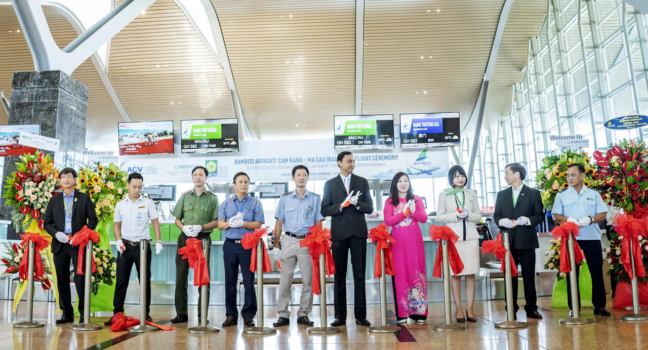 Bamboo Airways đón chuyến bay kết nối Việt Nam với Ma Cao - Trung Quốc đầu tiên