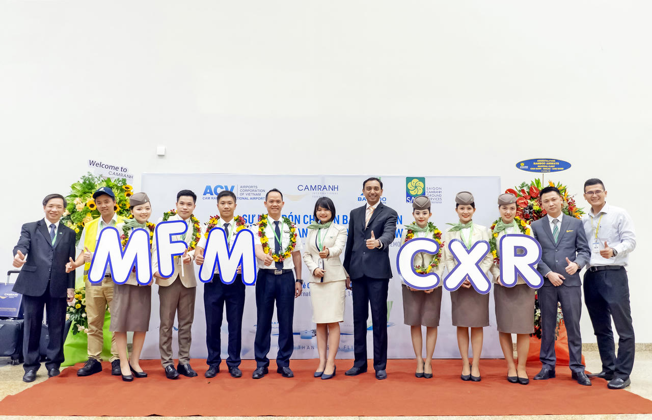 Bamboo Airways đón chuyến bay kết nối Việt Nam với Ma Cao - Trung Quốc đầu tiên