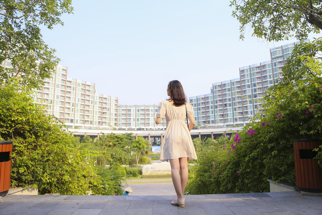 Những góc check-in siêu lãng mạn ở FLC Sầm Sơn