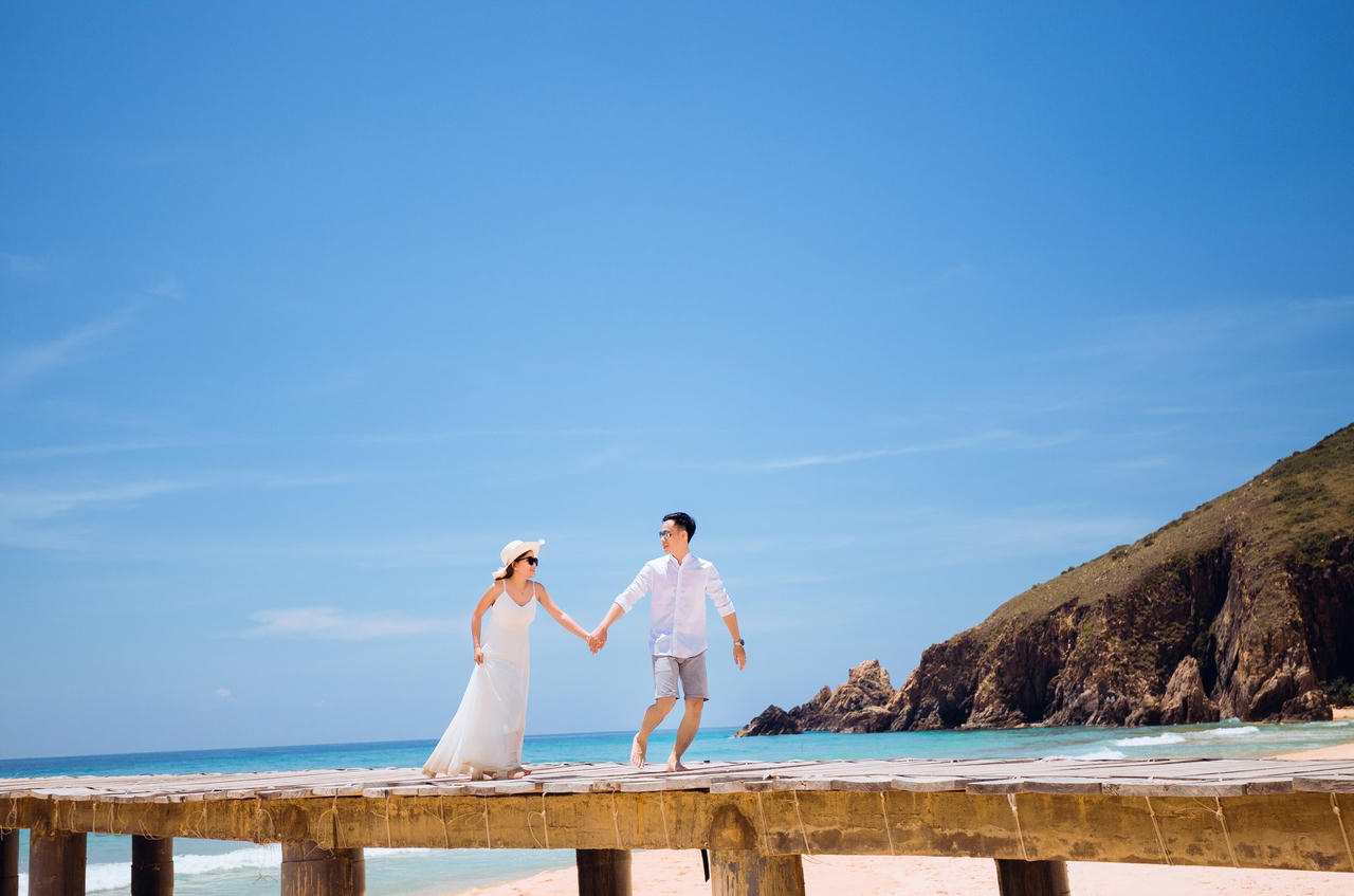 Quy Nhơn - thiên đường của những bộ ảnh cưới đẹp tựa tranh