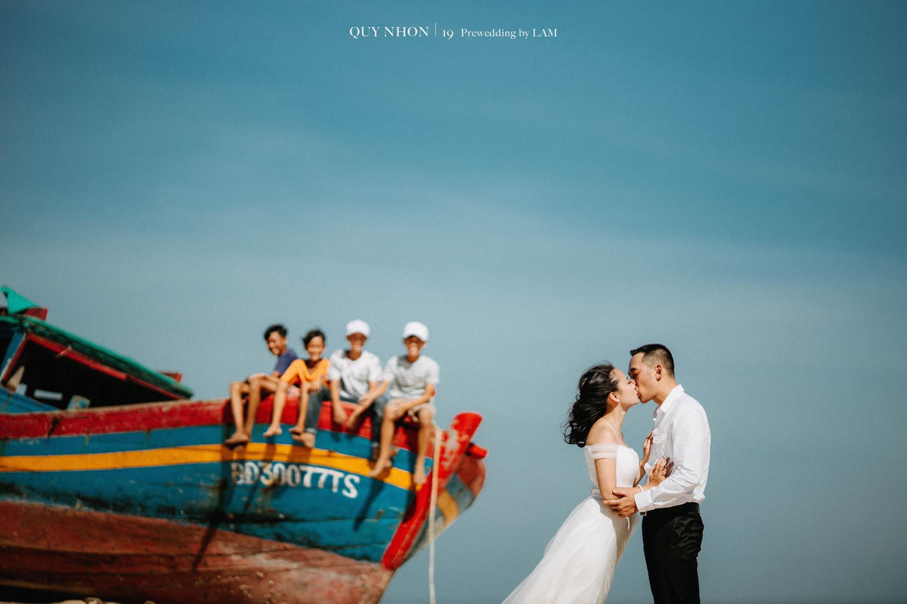 Quy Nhơn - thiên đường của những bộ ảnh cưới đẹp tựa tranh