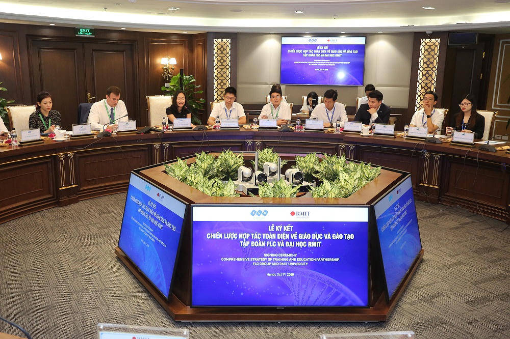 Tập đoàn FLC và Đại học RMIT ký kết hợp tác chiến lược về giáo dục và đào tạo