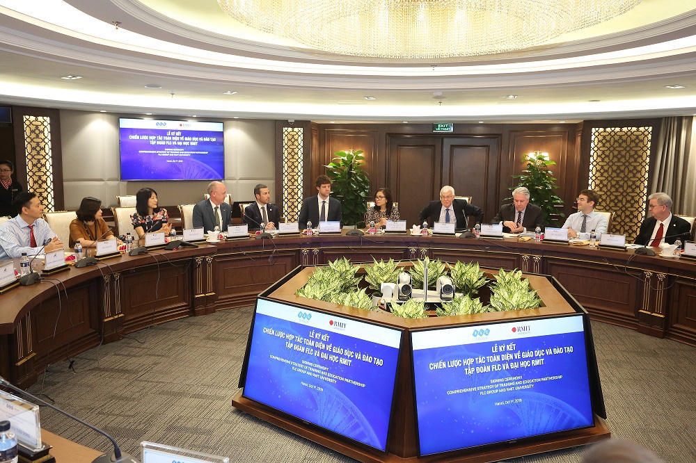 Tập đoàn FLC và Đại học RMIT ký kết hợp tác chiến lược về giáo dục và đào tạo