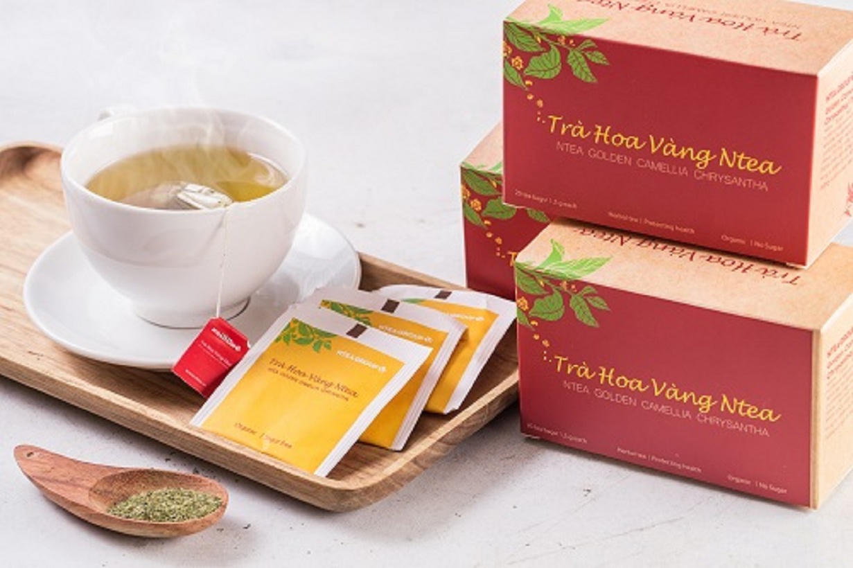 Trà hoa vàng NTEA hướng đến sức khỏe của người tiêu dùng
