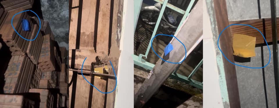 Dán ma túy quanh nhà, ngoài hẻm để bán cho con nghiện